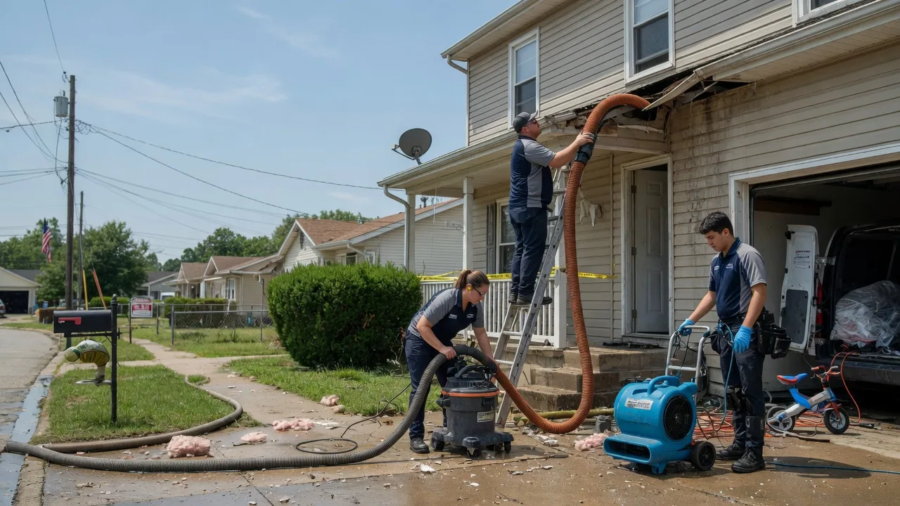 Water Damage Restoration in Milford Center, OH near me